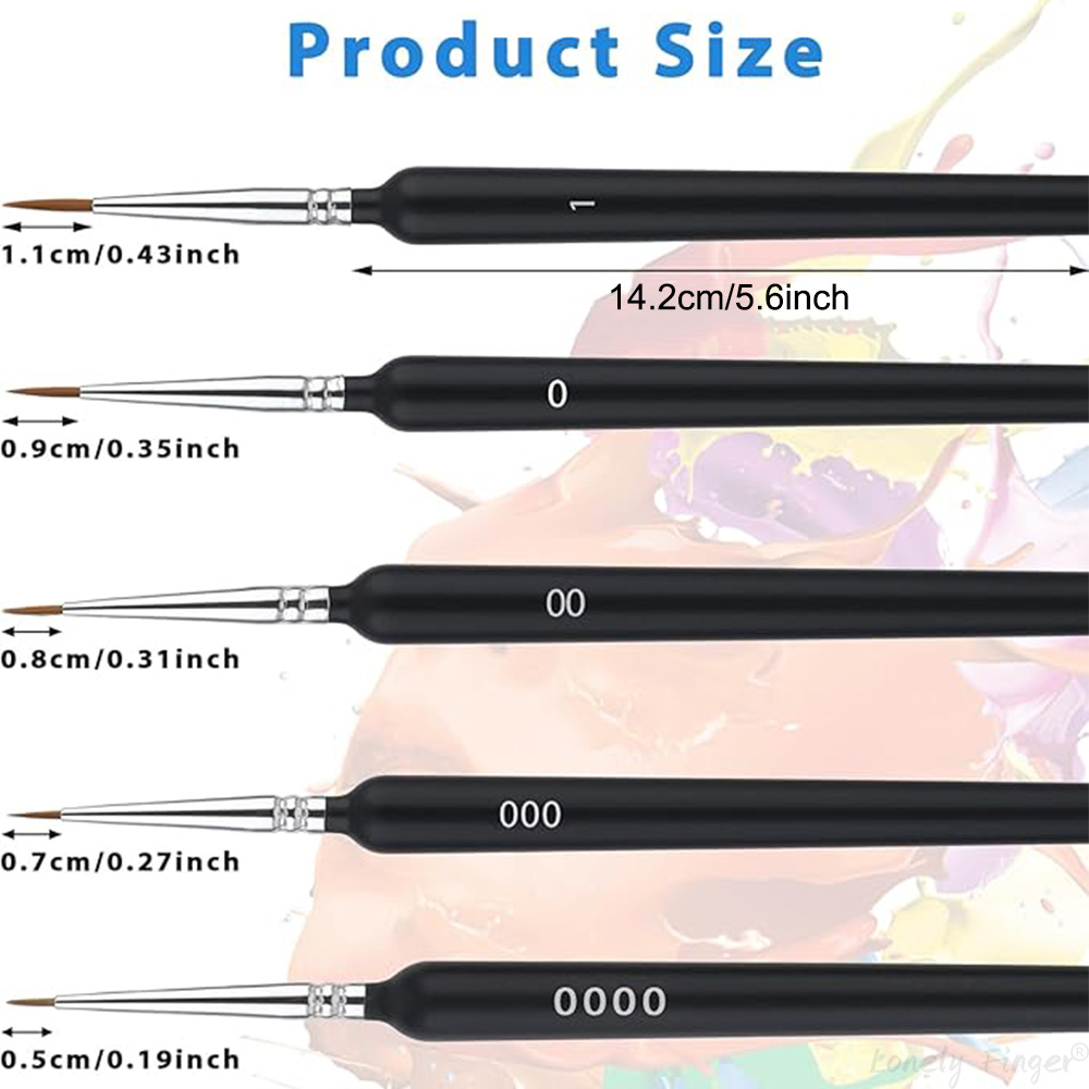 5/11 Adet Boya Fırçaları Seti, - Detailing Brush Set incelemesi ve fiyatı